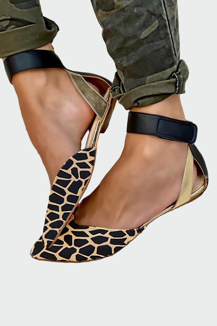 Naima | Animal Print Ballerinas