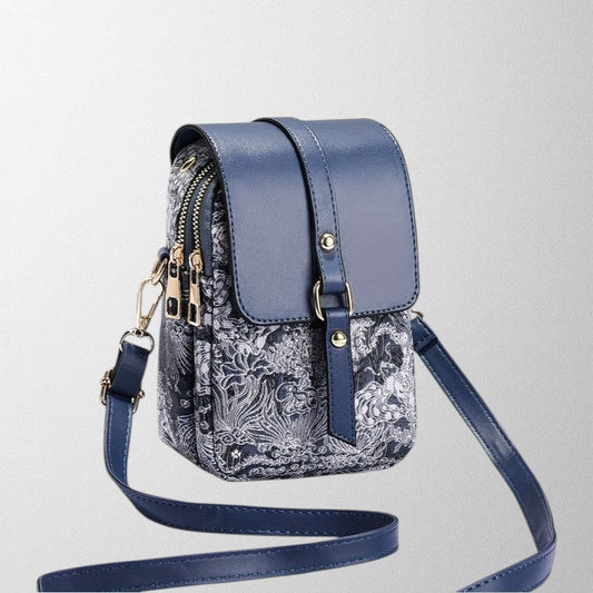 Olivia - Floral Print Crossbody Bag