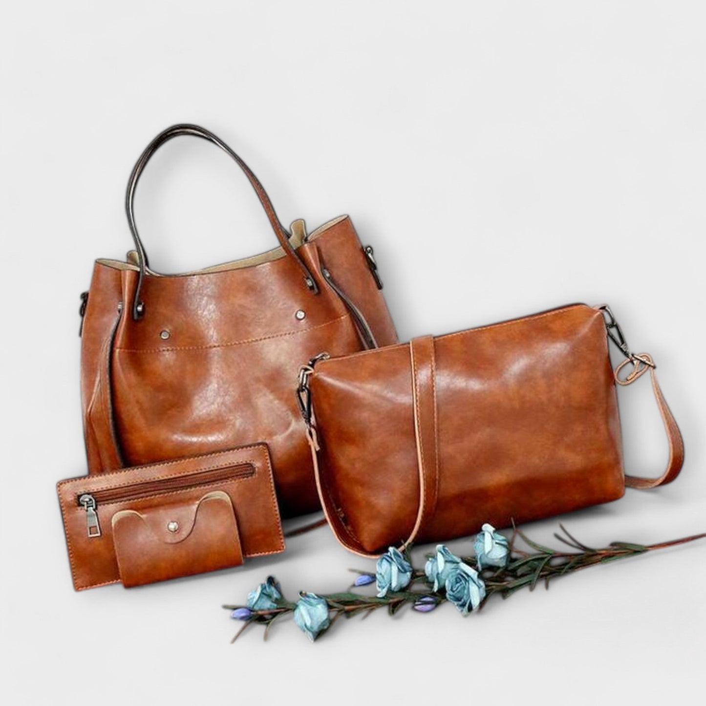 Olívia - 4-Piece Vintage Bag Set