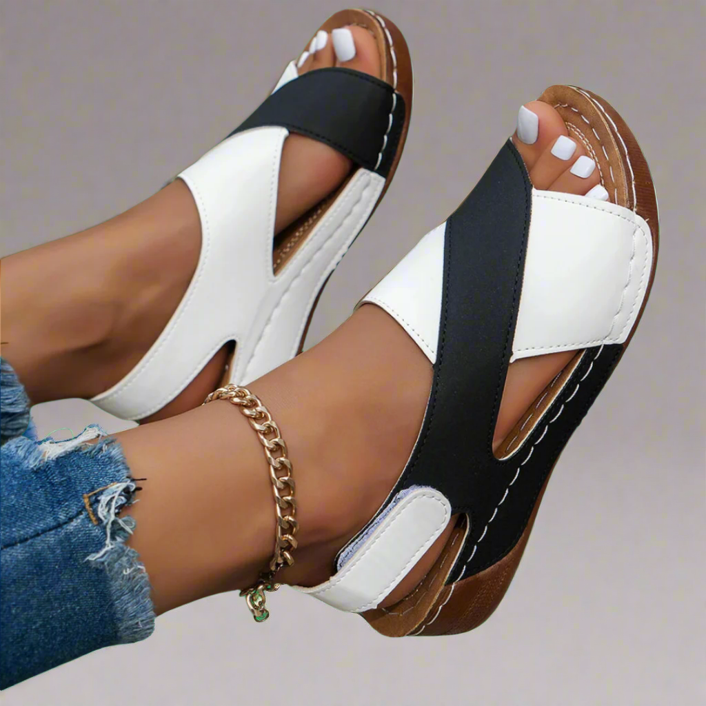 Gabriele | Handmade Wedge Sandals from Premium Material
