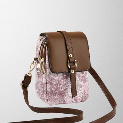 Olivia - Floral Print Crossbody Bag