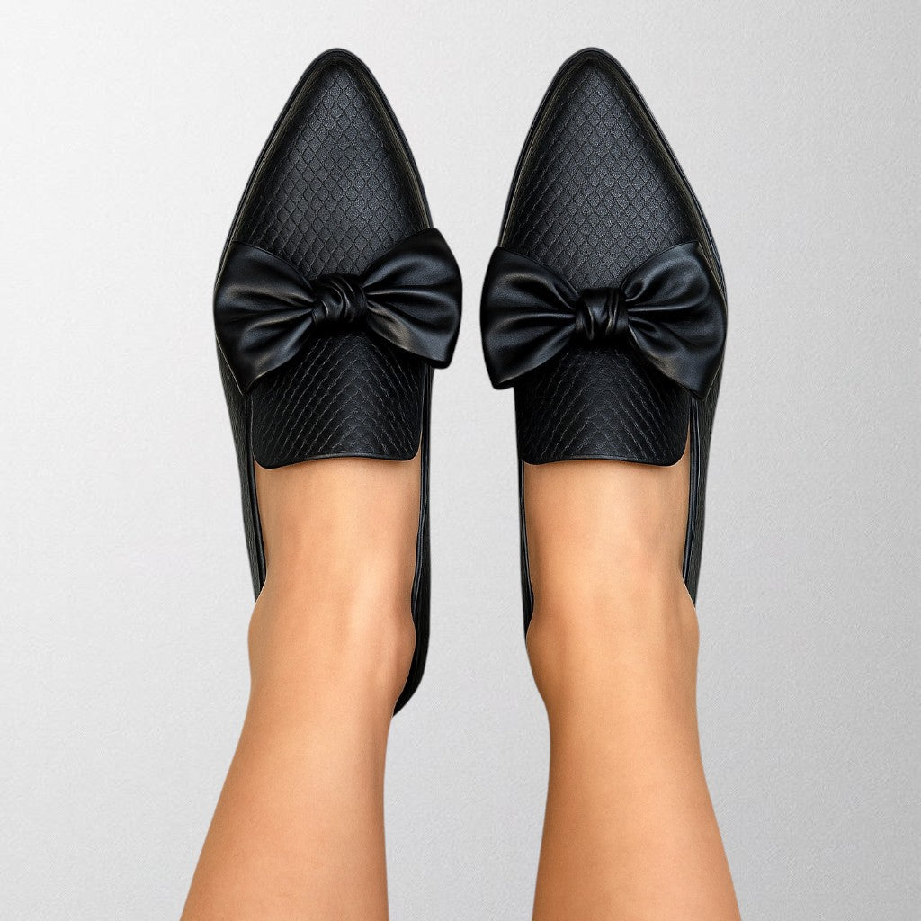 Olivia – Loafers with Bow Detail