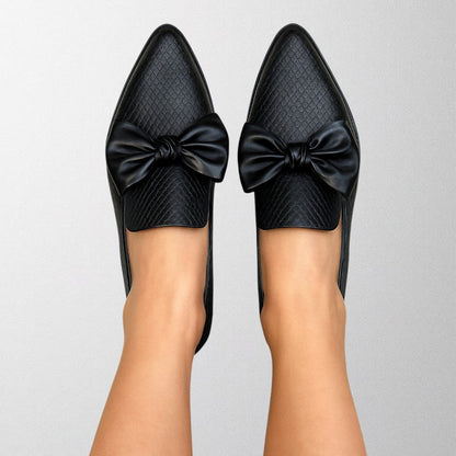 Olivia – Loafers with Bow Detail