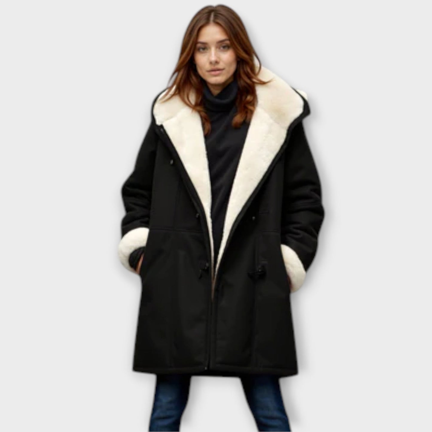 Antonia | Cosy Faux Fur-Lined Coat