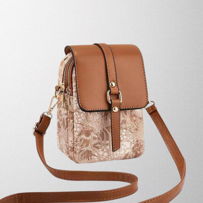 Olivia - Floral Print Crossbody Bag