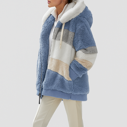 Edith | Winter Jacket with Hood and Zip