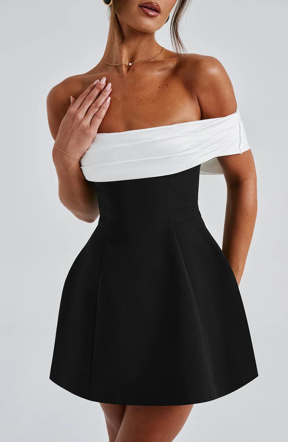 Malory | Elegant Bow Dress