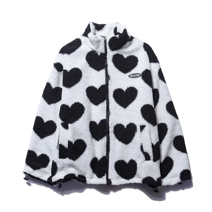 Abigail | Double-sided Heart Jacket
