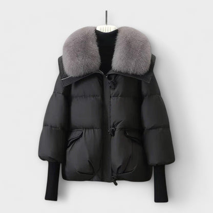 Lucyna | Elegant Jacket with Faux Fur