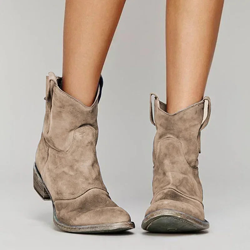 ELARA | Vintage Ankle Boots