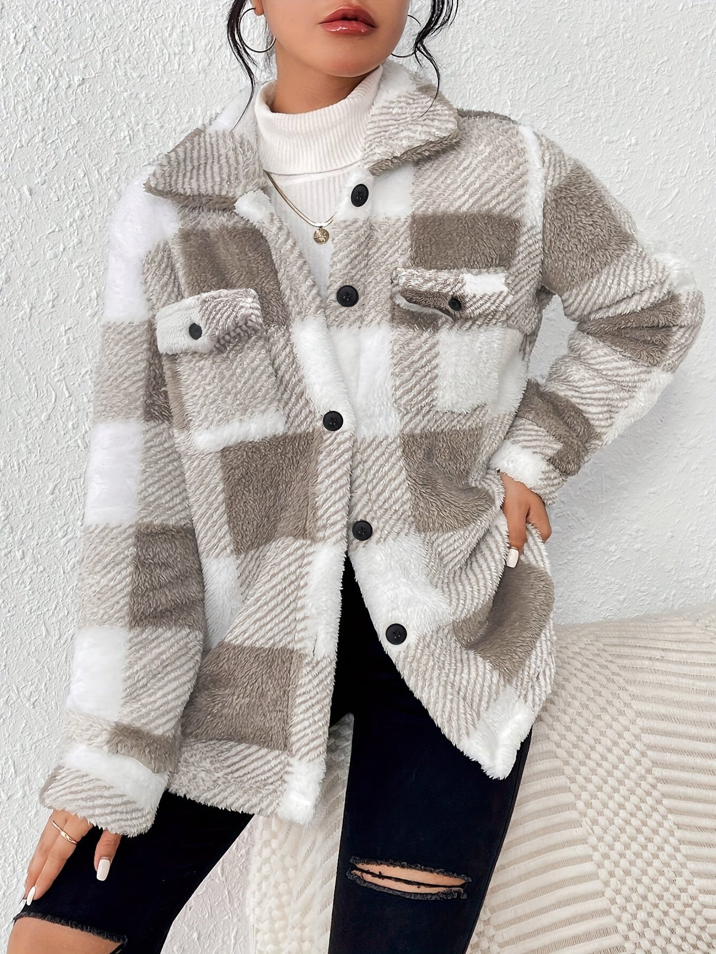 Isabella | Blush Cozy Jacket