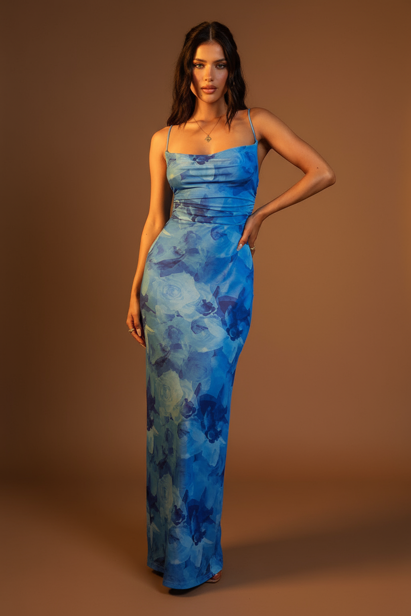 Aurelia | Floral maxi dress