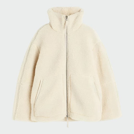 Olivia | Oversized Teddy Jacket